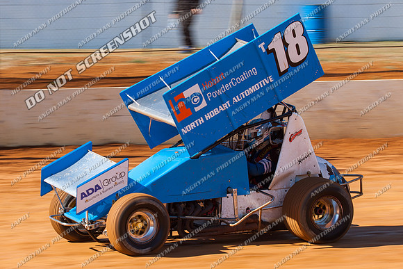 sprintcar 18 t18 jamie oneill - 32 - Carrick Club Day - 14th April 2012