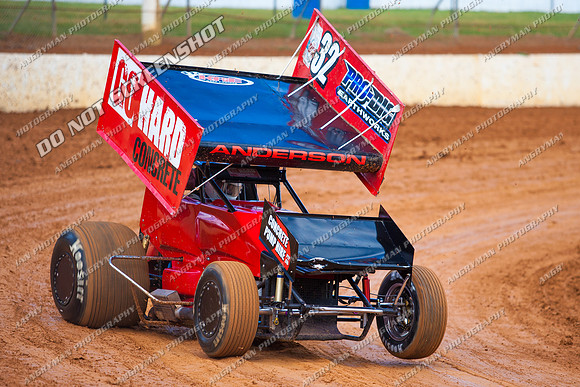sprintcar 32 t32 nick anderson - 1-Carrick Practice Day-8