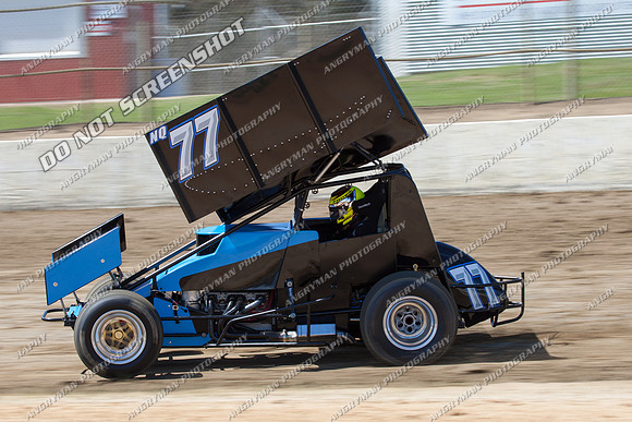 sprintcar 77 t77 shaun dobson - 2 - Latrobe Practice 13th Oct 2012-4