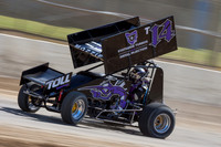 sprintcar 14 t14 mark house - 2 - Latrobe Practice 13th Oct 2012-2