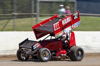 sprintcar 32 t32 nick anderson - 2 - Latrobe Practice 13th Oct 2012