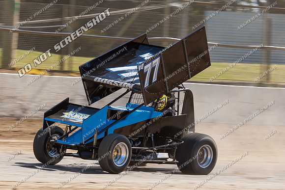 sprintcar 77 t77 shaun dobson - 2 - Latrobe Practice 13th Oct 2012-9