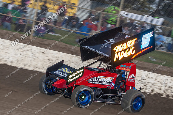 sprintcar 9 t9 chris johns - 4 - Latrobe 27th Oct 2012