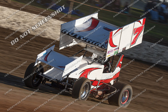 sprintcar 7 t7 tim hutchins - 4 - Latrobe 27th Oct 2012