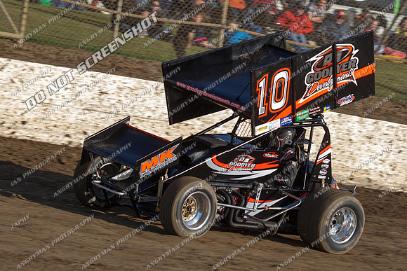 sprintcar 10 t10 callum zizek - 4 - Latrobe 27th Oct 2012