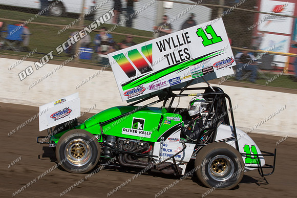 sprintcar 11 t11 Jason Redpath - 4 - Latrobe 27th Oct 2012