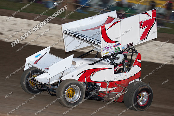 sprintcar 7 t7 tim hutchins - 4 - Latrobe 27th Oct 2012-4