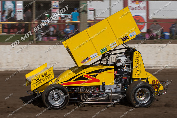 sprintcar 69 t69 michael parker - 4 - Latrobe 27th Oct 2012