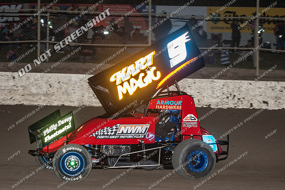 sprintcar 9 t9 chris johns - 4 - Latrobe 27th Oct 2012-2