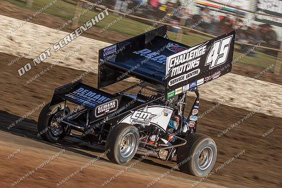 sprintcar 45 t45 kurt luttrell - 4 - Latrobe 27th Oct 2012-2