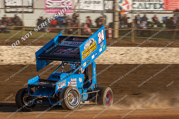 sprintcar 24 t24 shaun robins - 4 - Latrobe 27th Oct 2012