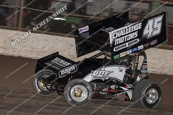 sprintcar 45 t45 kurt luttrell - 4 - Latrobe 27th Oct 2012-4