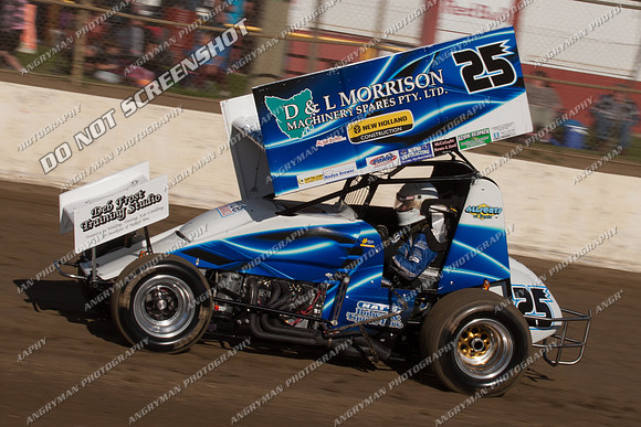 sprintcar 25 t25 anthony frost - 4 - Latrobe 27th Oct 2012