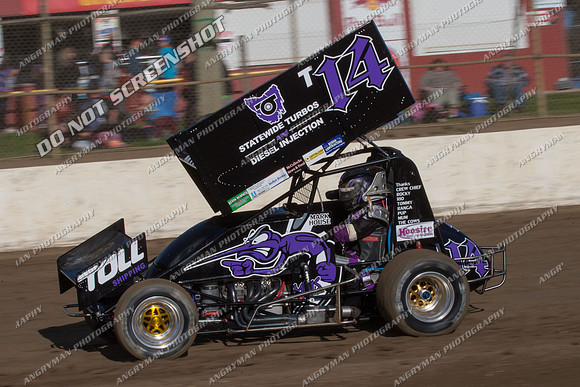 sprintcar 14 t14 mark house - 4 - Latrobe 27th Oct 2012