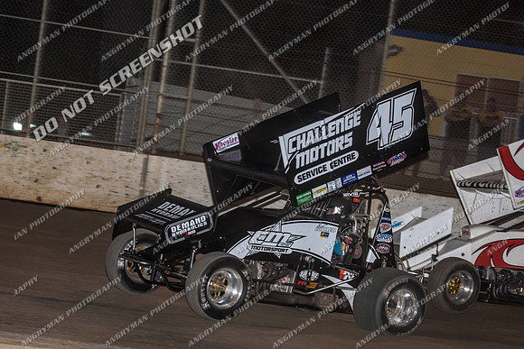sprintcar 45 t45 kurt luttrell - 5 - Hobart 3rd Nov 2012-5