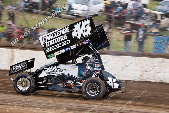 sprintcar 45 t45 kurt luttrell - 5 - Hobart 3rd Nov 2012-3