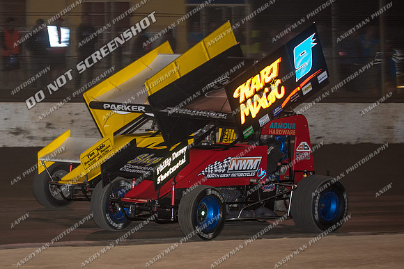 sprintcar 9 t9 chris johns - 5 - Hobart 3rd Nov 2012-4