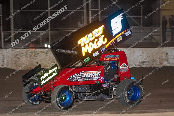 sprintcar 9 t9 chris johns - 5 - Hobart 3rd Nov 2012-2