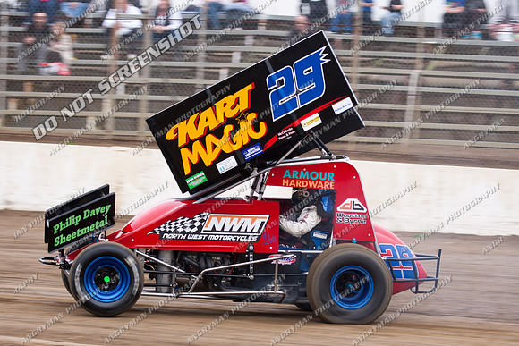 sprintcar 29 t29 robin dawkins - 5 - Hobart 3rd Nov 2012