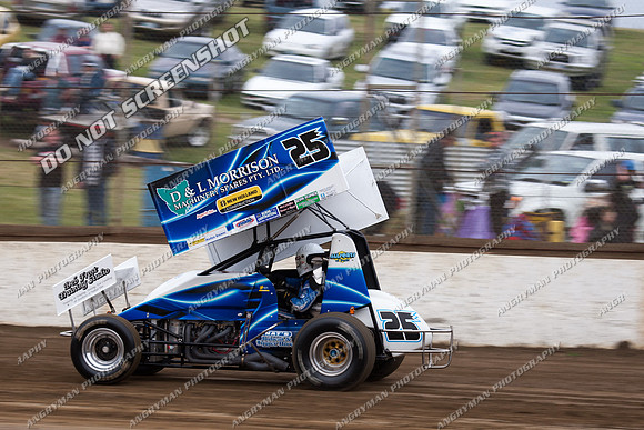 sprintcar 25 t25 anthony frost - 5 - Hobart 3rd Nov 2012-4