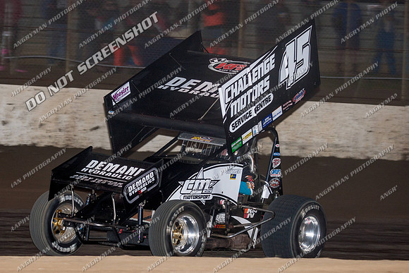 sprintcar 45 t45 kurt luttrell - 5 - Hobart 3rd Nov 2012-8