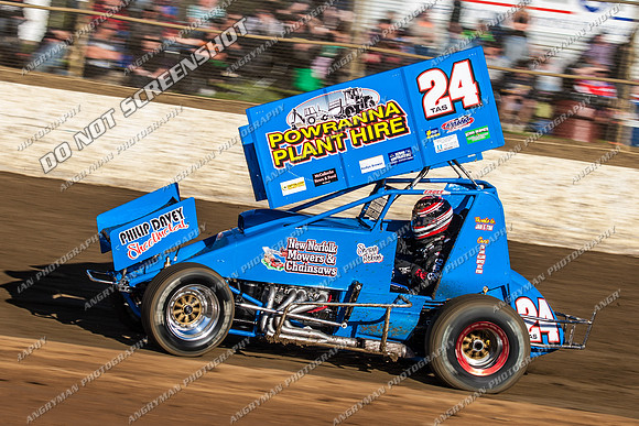 sprintcar 24 t24 shaun robins - 7 - Latrobe 17th Nov 2012
