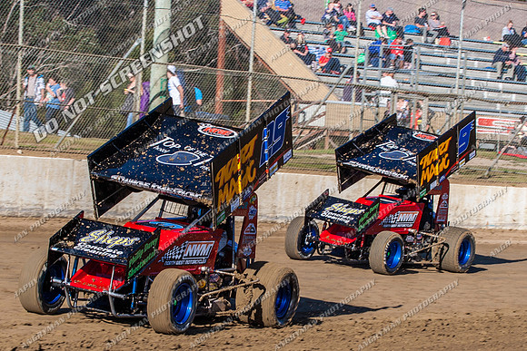 sprintcar 29 t29 robin dawkins - 7 - Latrobe 17th Nov 2012