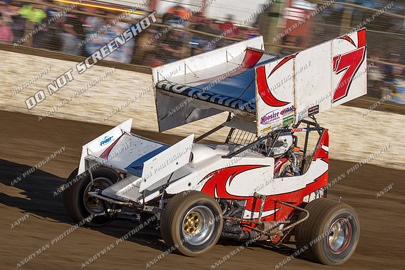 sprintcar 7 t7 tim hutchins - 7 - Latrobe 17th Nov 2012