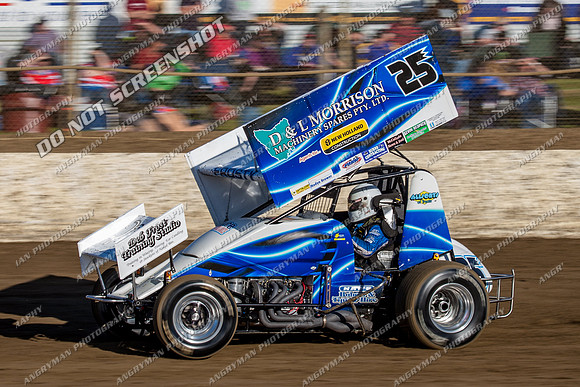 sprintcar 25 anthony frost - 7 - Latrobe 17th Nov 2012-3