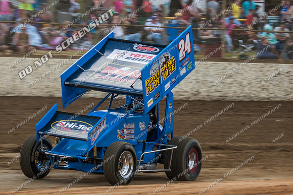 sprintcar 24 t24 shaun robins - 10 - Latrobe 8th Dec 2012-2