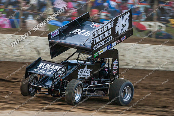 sprintcar 45 t45 kurt luttrell - 10 - Latrobe 8th Dec 2012-5