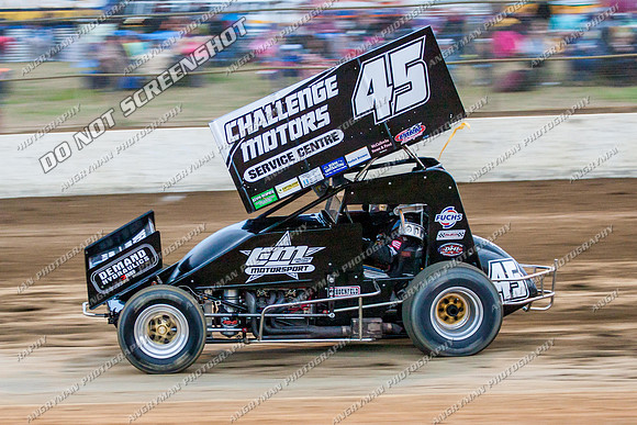 sprintcar 45 t45 kurt luttrell - 10 - Latrobe 8th Dec 2012-4