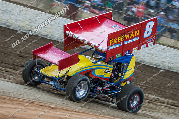 sprintcar 8 t8 t08 curt smith - 10 - Latrobe 8th Dec 2012