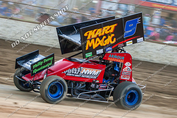 sprintcar 9 t9 chris johns - 10 - Latrobe 8th Dec 2012-3