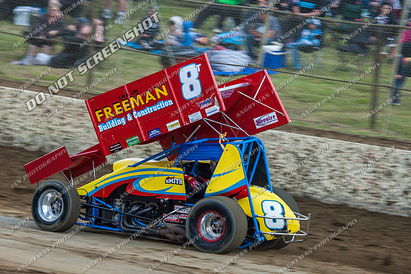 sprintcar 8 t8 t08 curt smith - 10 - Latrobe 8th Dec 2012-2