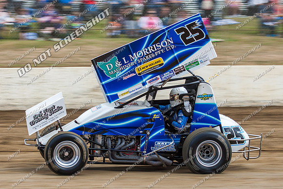 sprintcar 25 t25 anthony frost - 10 - Latrobe 8th Dec 2012-2