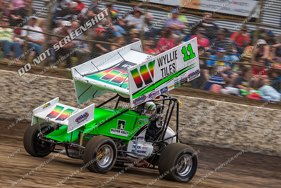 sprintcar 11 t11 Jason Redpath - 10 - Latrobe 8th Dec 2012