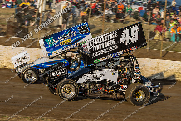 sprintcar 45 t45 kurt luttrell - 8 - Hobart 24th November 2012-4