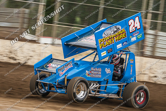sprintcar 24 t24 shaun robins - 8 - Hobart 24th November 2012-3
