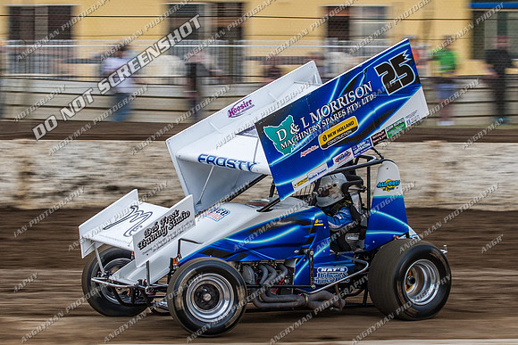 sprintcar 25 t25 anthony frost - 8 - Hobart 24th November 2012