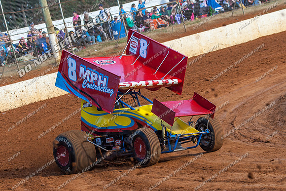 sprintcar 8 t8 t08 curt smith - 11 - Carrick 26th Dec 2012