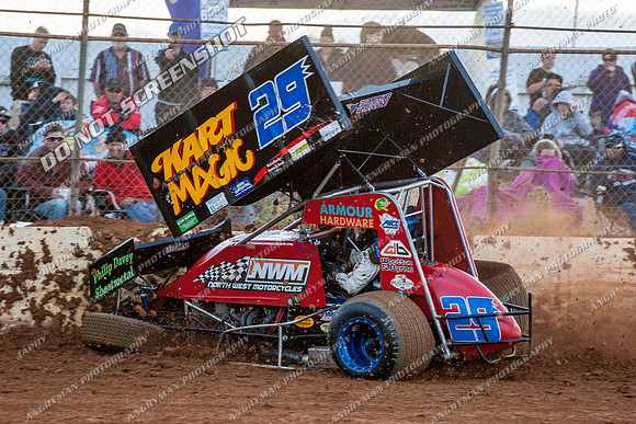 sprintcar 29 t29 robin dawkins - 11 - Carrick 26th Dec 2012-8