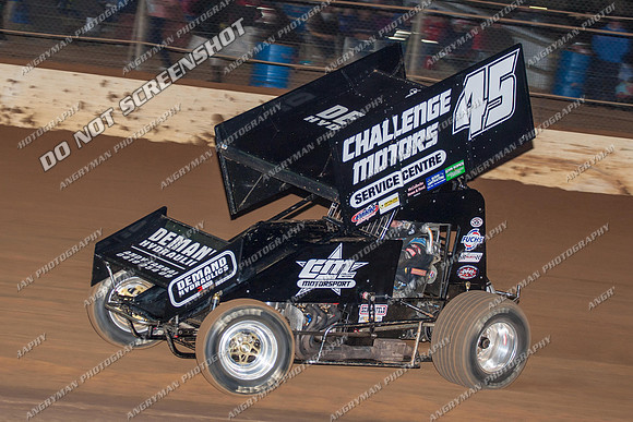 sprintcar 45 t45 kurt luttrell - 11 - Carrick 26th Dec 2012-5