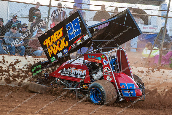 sprintcar 29 t29 robin dawkins - 11 - Carrick 26th Dec 2012-9
