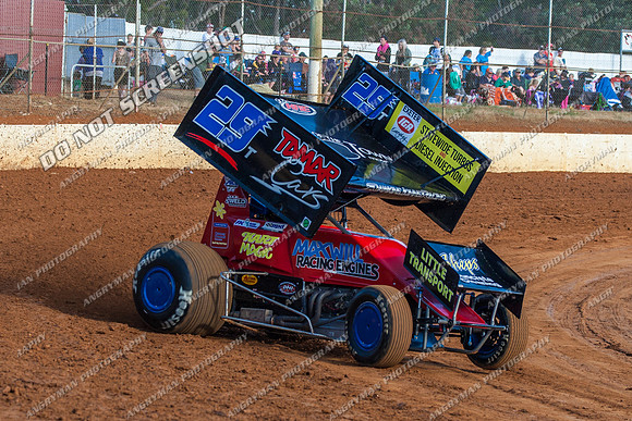 sprintcar 29 t29 robin dawkins - 11 - Carrick 26th Dec 2012-2