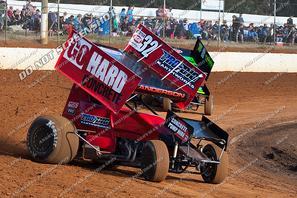 sprintcar 32 t32 nick anderson - 11 - Carrick 26th Dec 2012