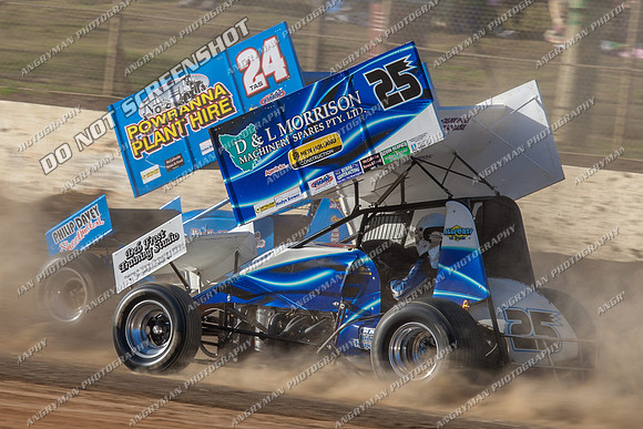 sprintcar 25 t25 anthony frost - 13 - Latrobe - 1st Jan 2013-3