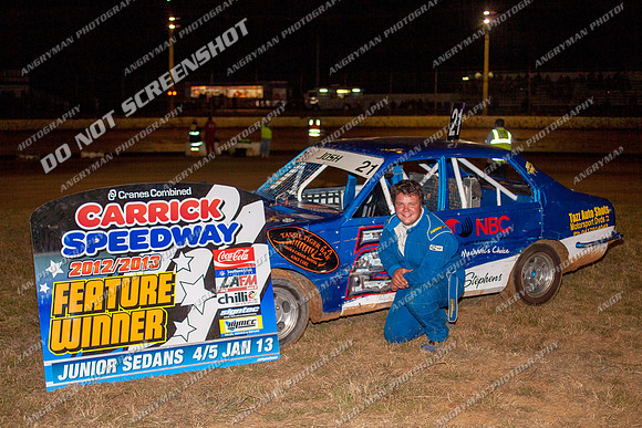 junior 21 - 14 - Carrick - 4th Jan 2013