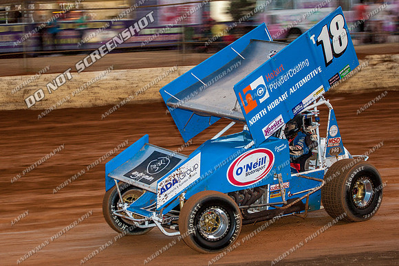 sprintcar 18 t18 jamie oneill - 14 - Carrick - 4th Jan 2013-2