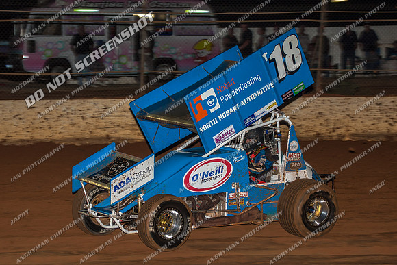 sprintcar 18 t18 jamie oneill - 14 - Carrick - 4th Jan 2013-3